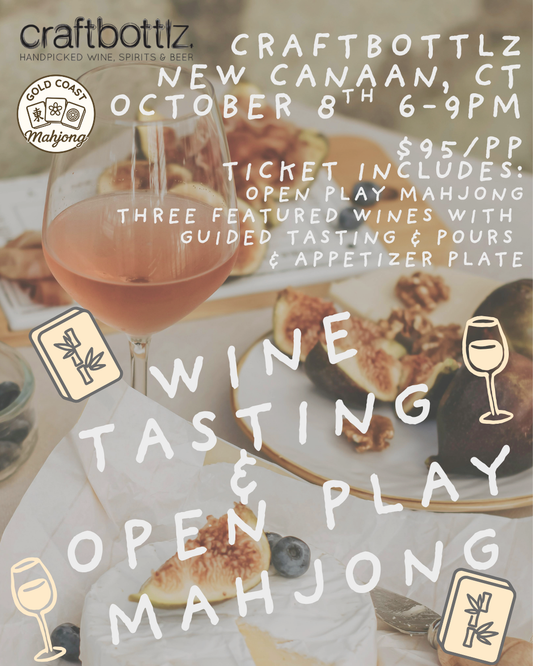 10/8: Craftbottlz Wine Tasting and Open Play