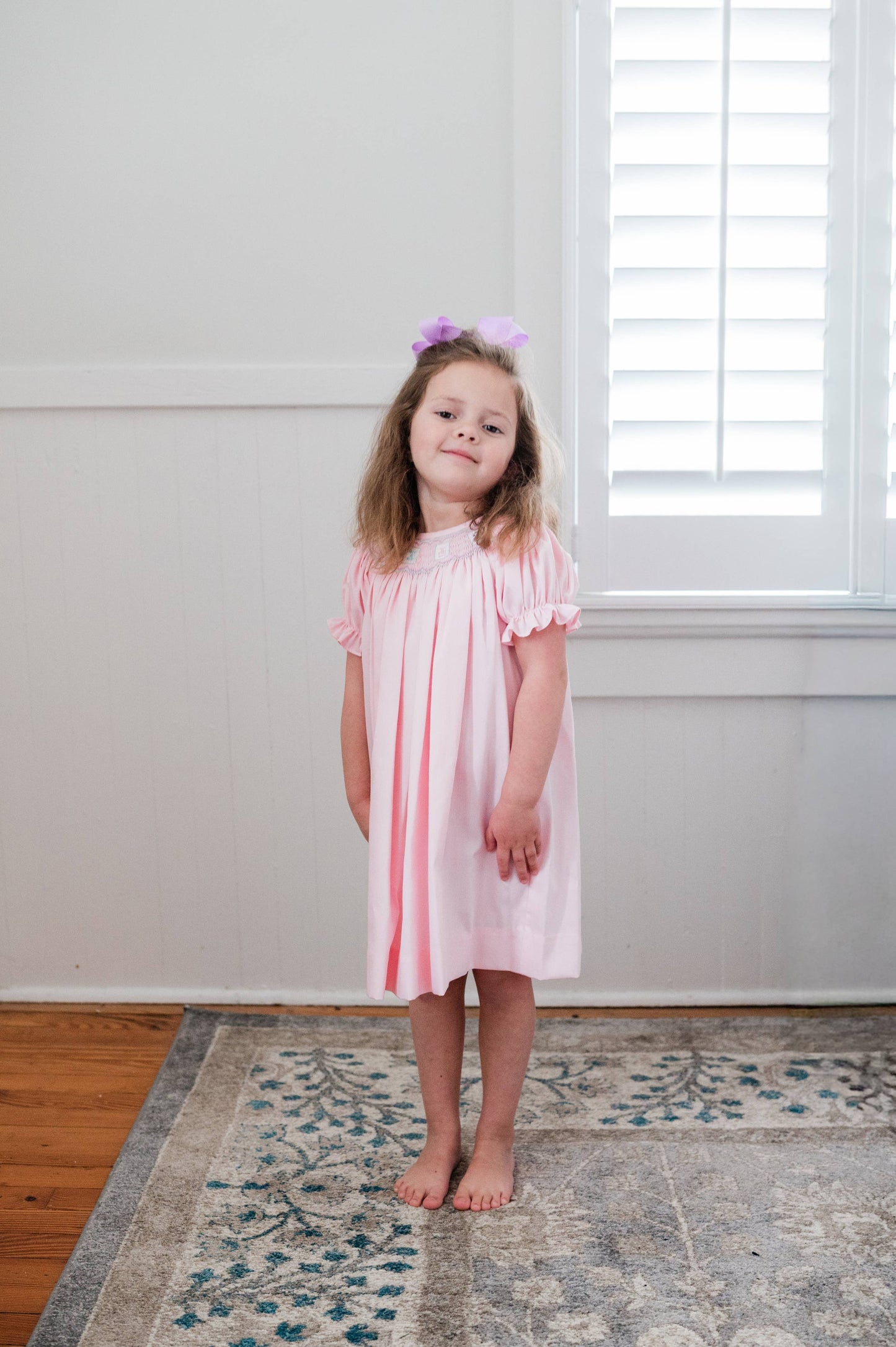 The Vivi Bishop Kids Dress: Mahjong