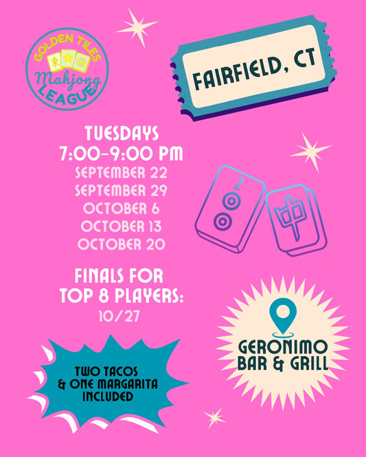FAIRFIELD Golden Tiles Mahjong League - FALL 2026