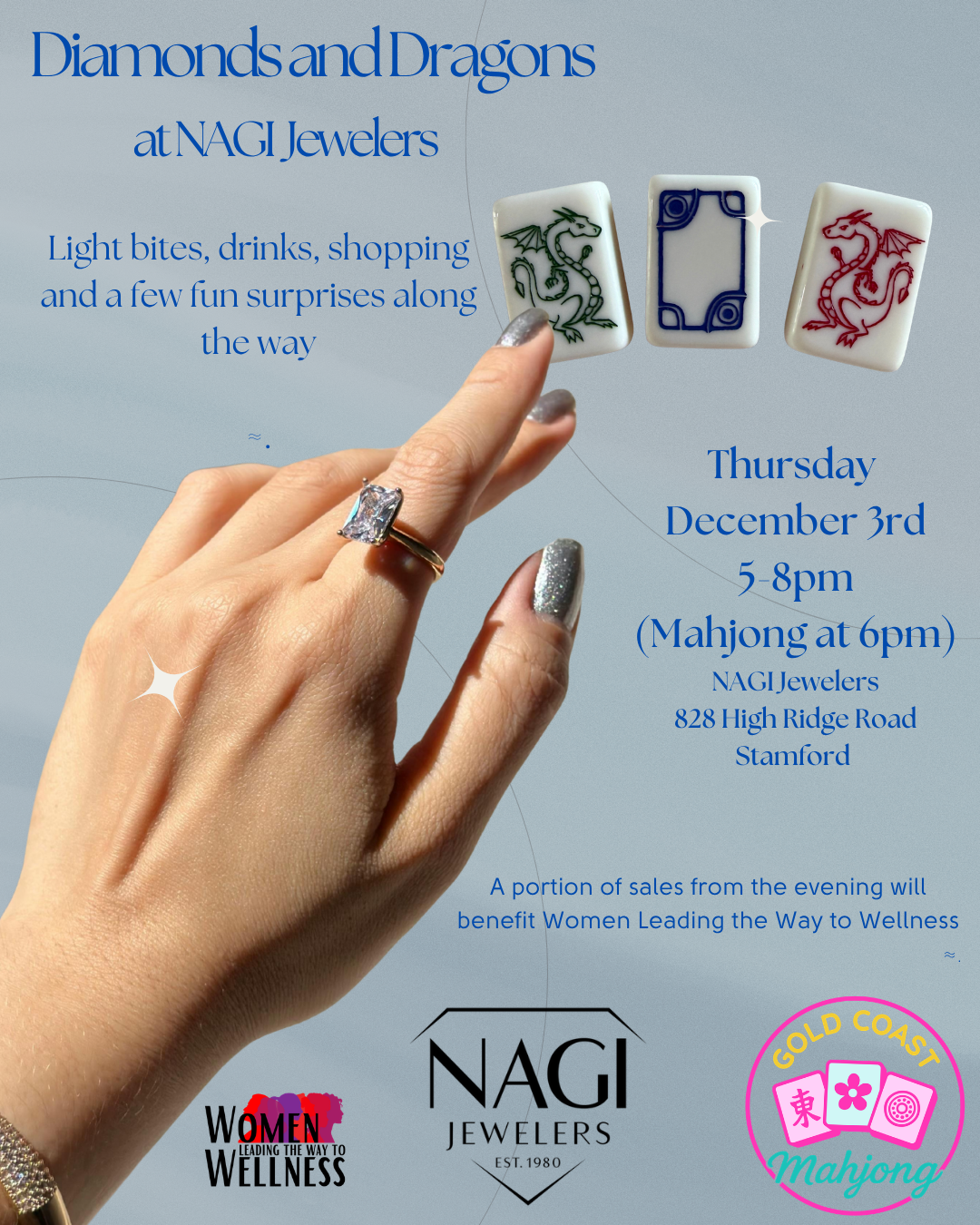 12/3/26 - Diamonds and Dragons at NAGI Jewelers