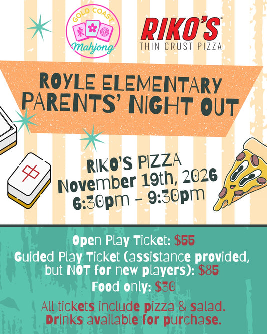 11/19/26: Royle Mahjong Night at Rikos