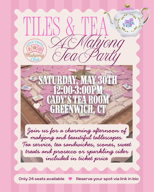 5/30/26: Tiles and Tea - GCMC x Cady's Tea Room (Greenwich)