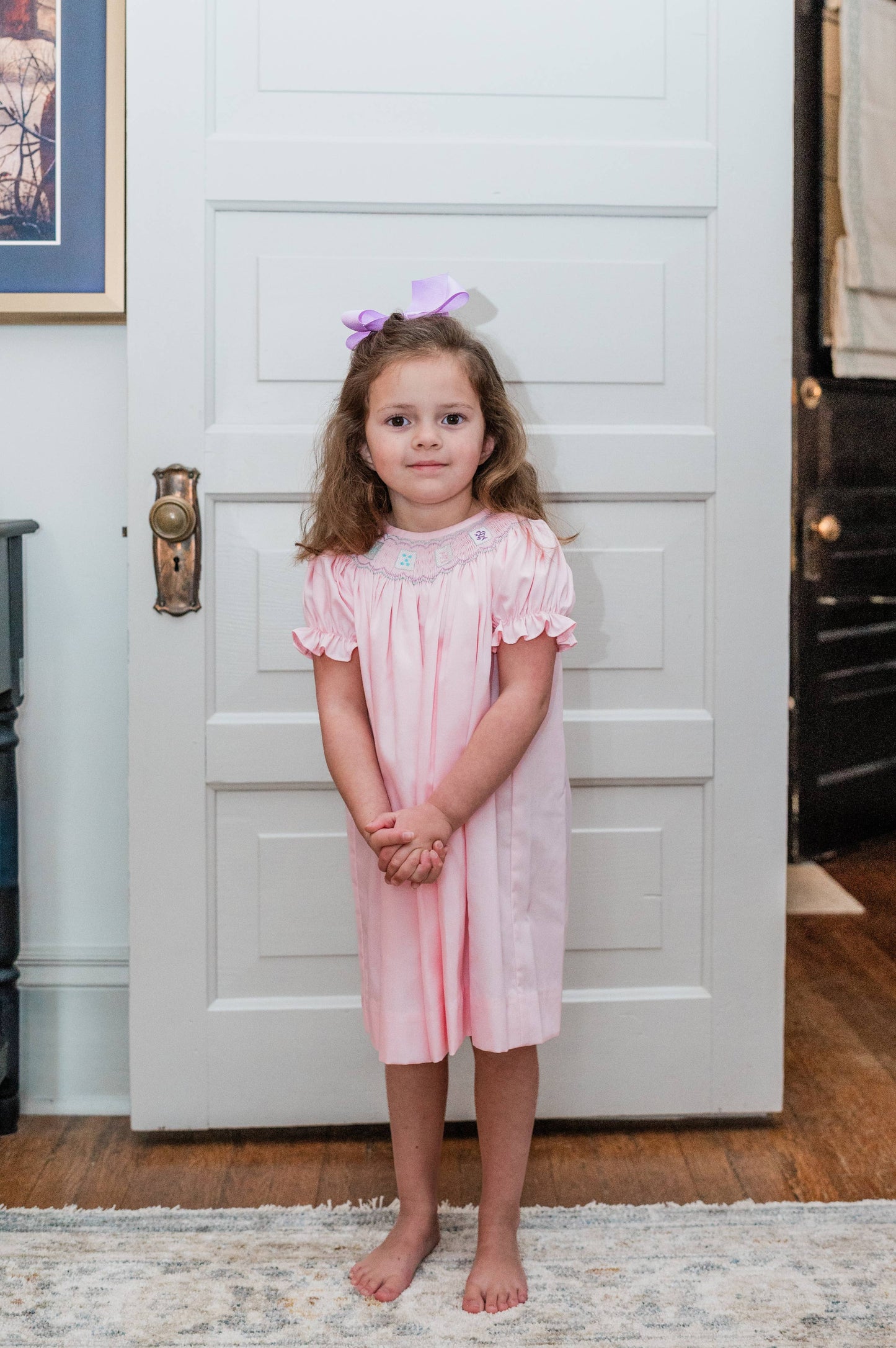 The Vivi Bishop Kids Dress: Mahjong